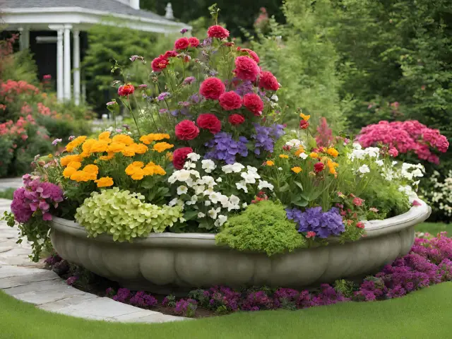 Designing a Beautiful Flower Garden with Containers