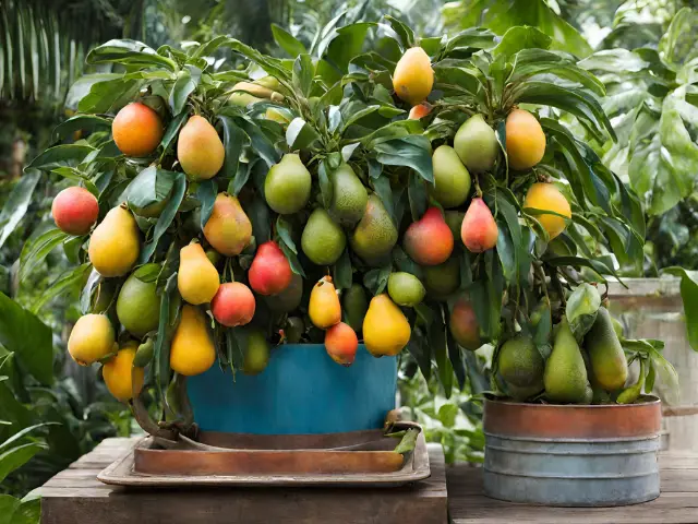 Growing Exotic Fruits in Containers: A Tropical Experience at Home