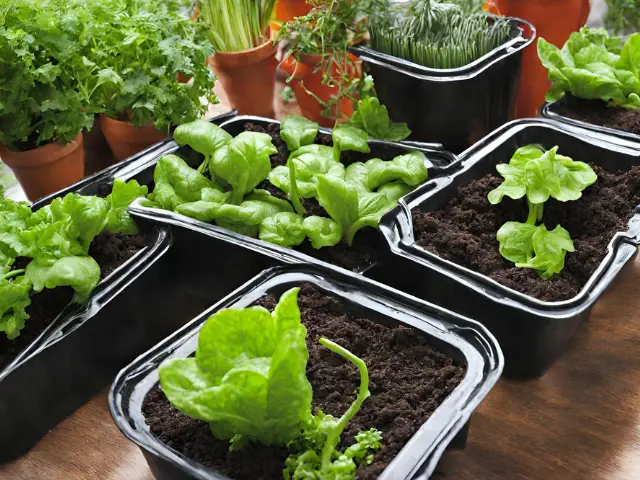 The Joys of Indoor Container Vegetable Gardening
