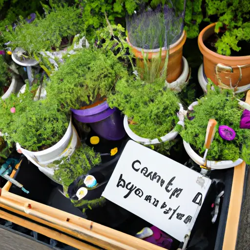 Container gardening