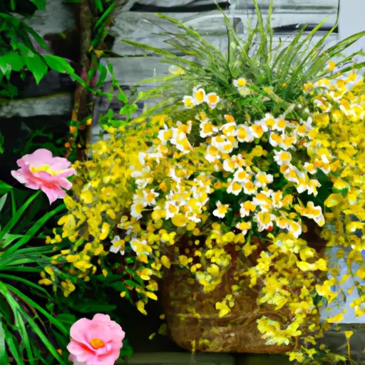 Create an Alluring Front Entrance Using Floral Arrangements in Containers