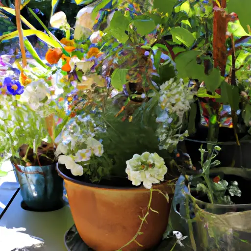 Entertaining Elegantly with Potted Plants and Flowers on Your Patio
