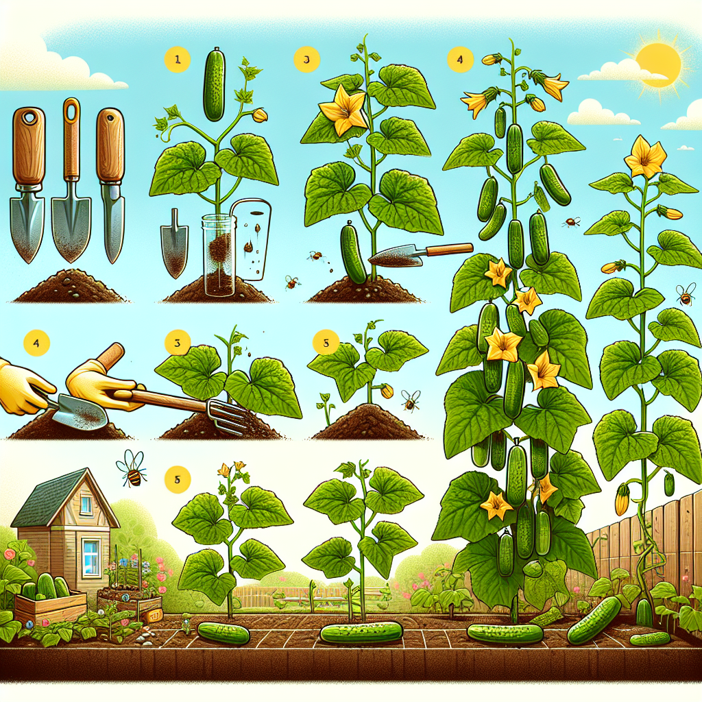 A Comprehensive Guide to Growing Cucumbers in your Home Garden