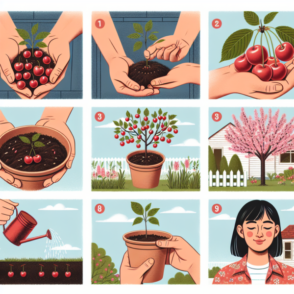 Growing Cherries at Home A StepbyStep Guide Enjoy Container Gardening