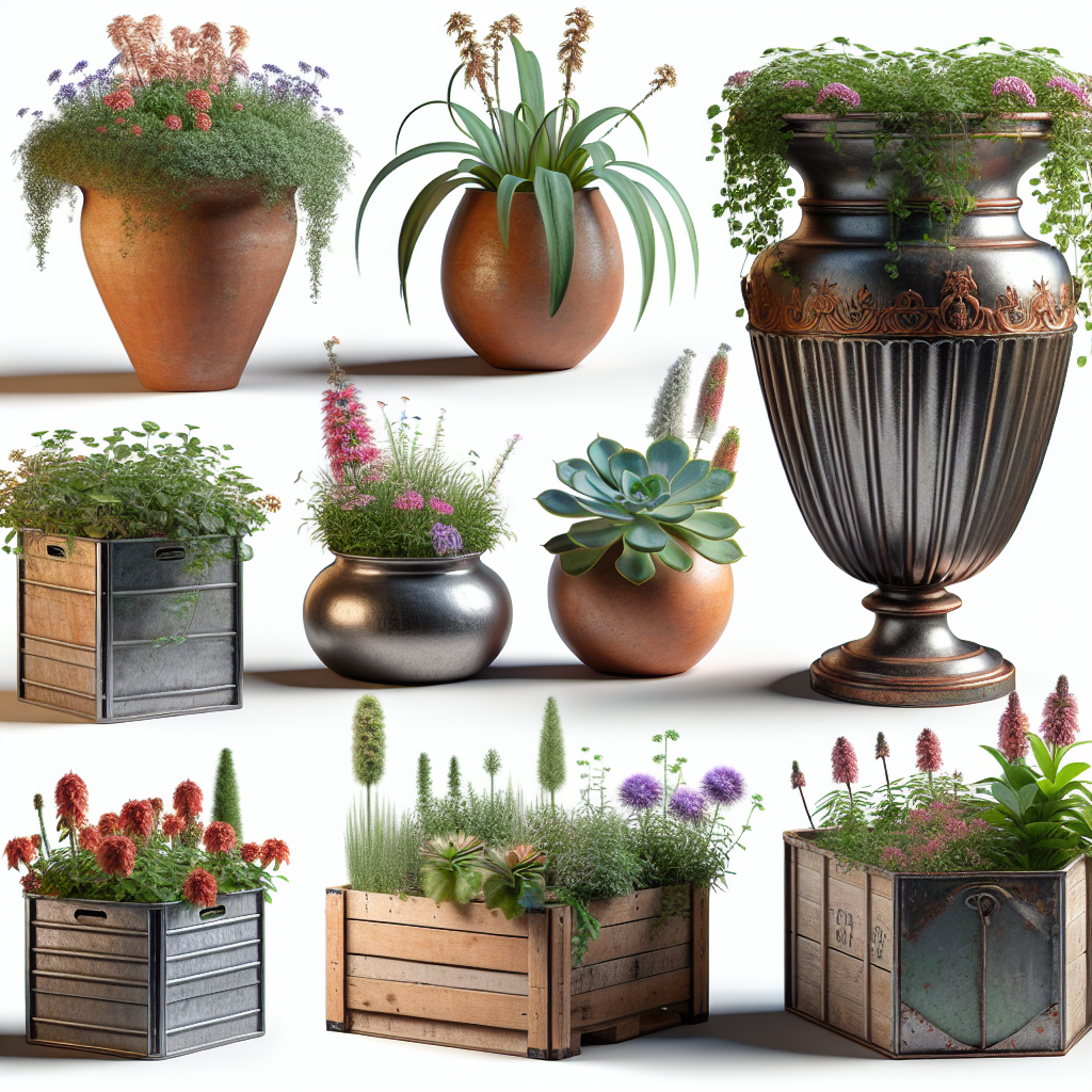 Exploring Different Containers for Your Garden Plants