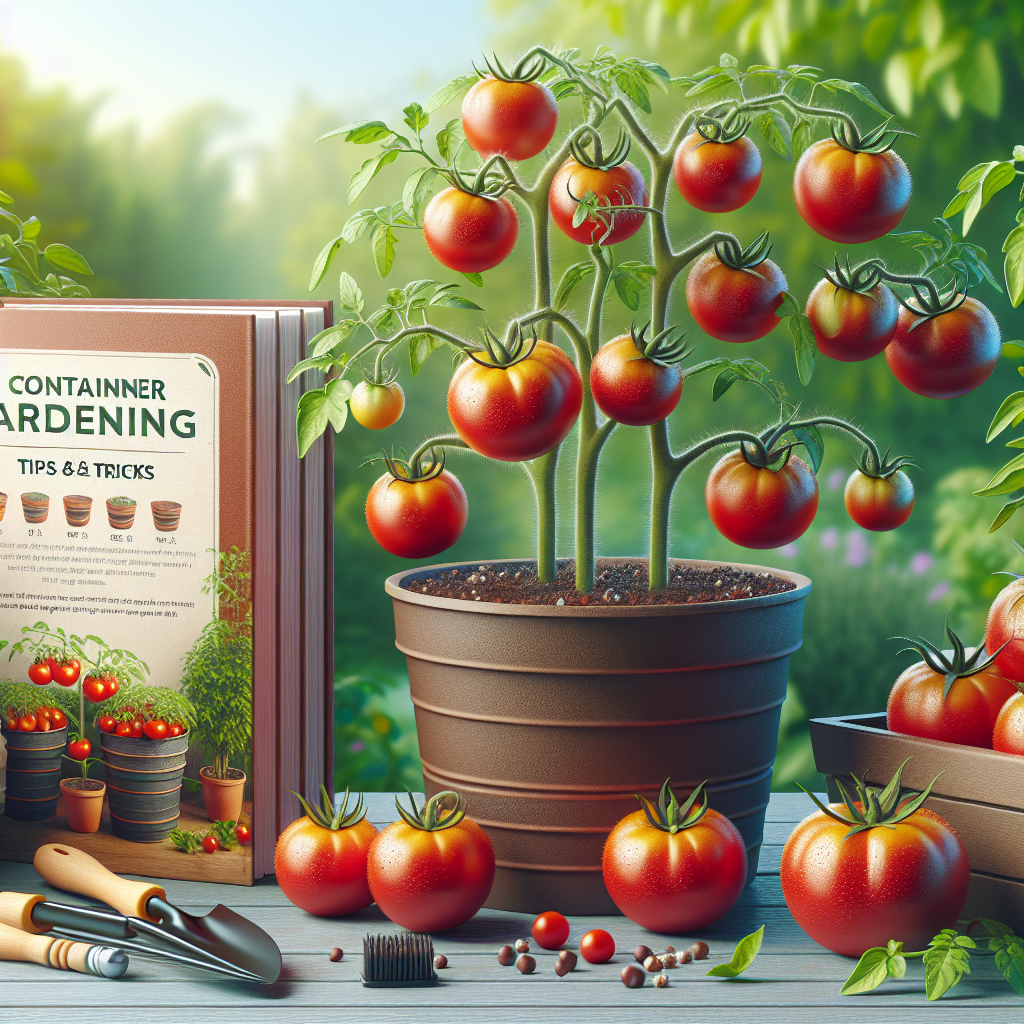 Growing Juicy Tomatoes: Container Gardening Tips and Tricks