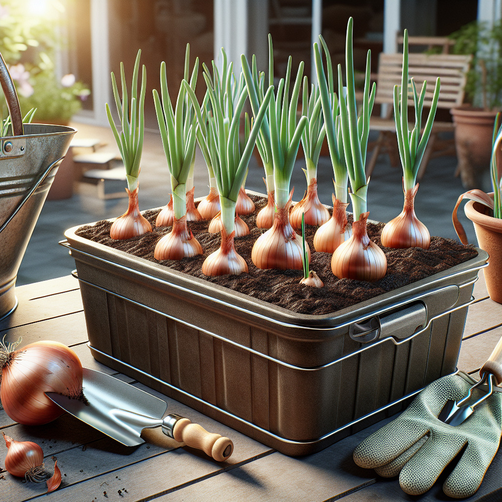 Growing Onions: Container Gardening Made Easy