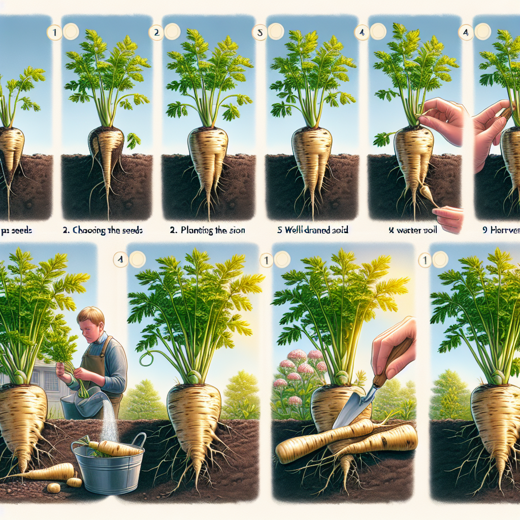 Growing parsnips