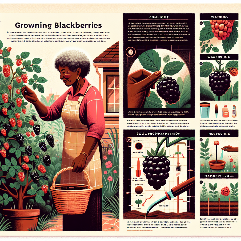 Unlocking the Secrets to Growing Juicy Blackberries at Home