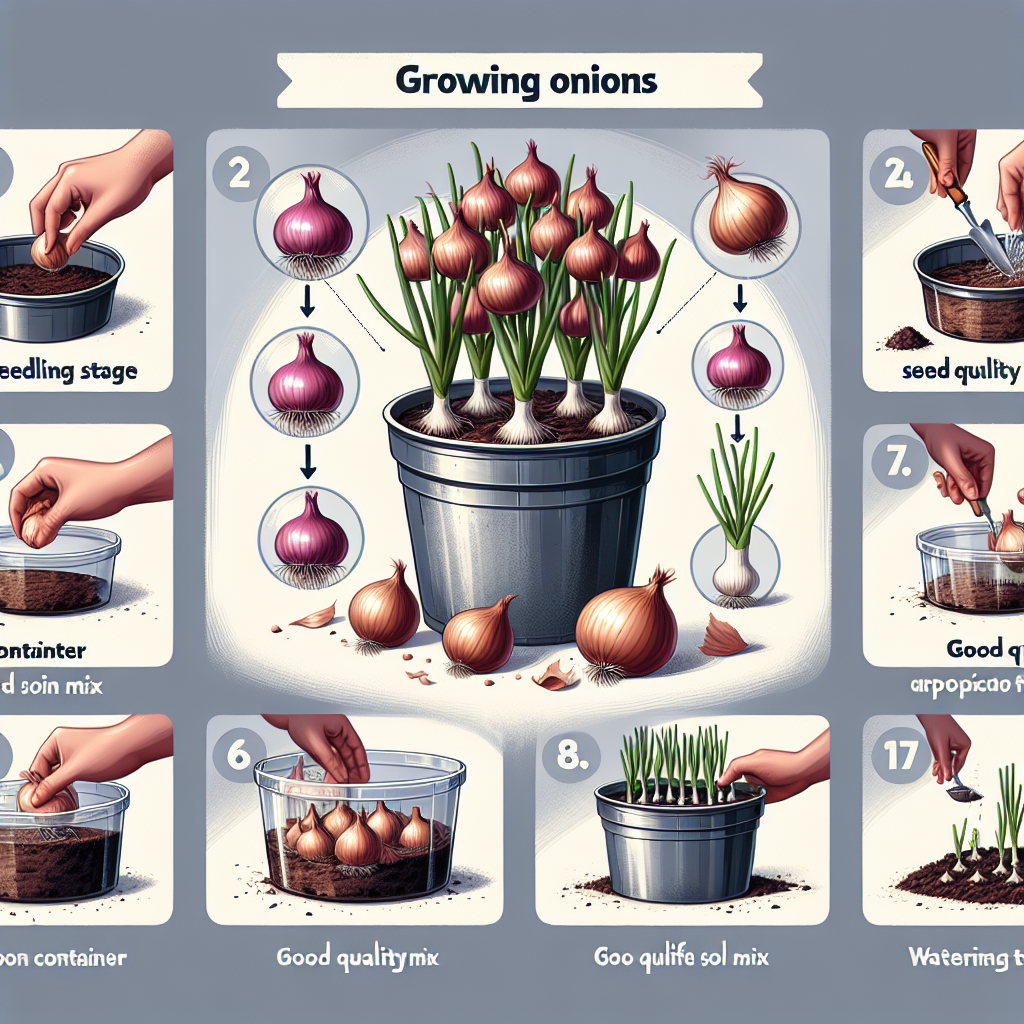A Guide to Growing Onions in Containers for Beginners