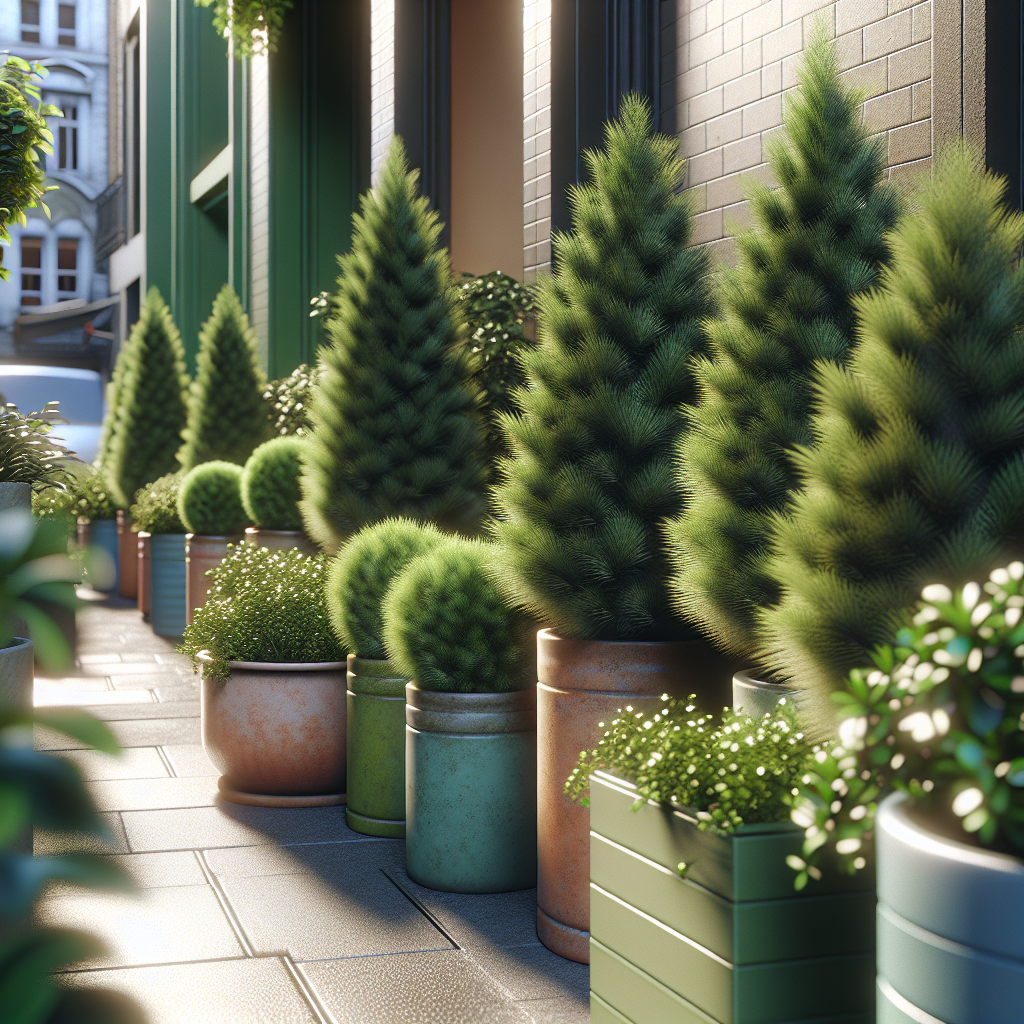 Beautifying Small Spaces with Container-Grown Junipers