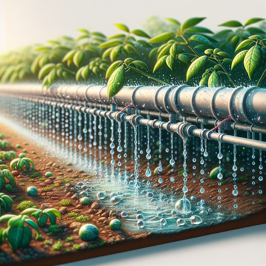 Conserving Water with Innovative Slow Drip Irrigation Methods