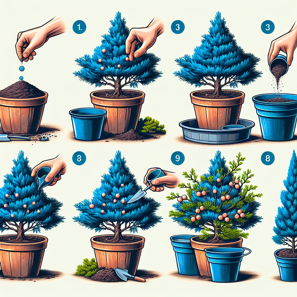 Container Gardening 101: Growing Blue Point Juniper