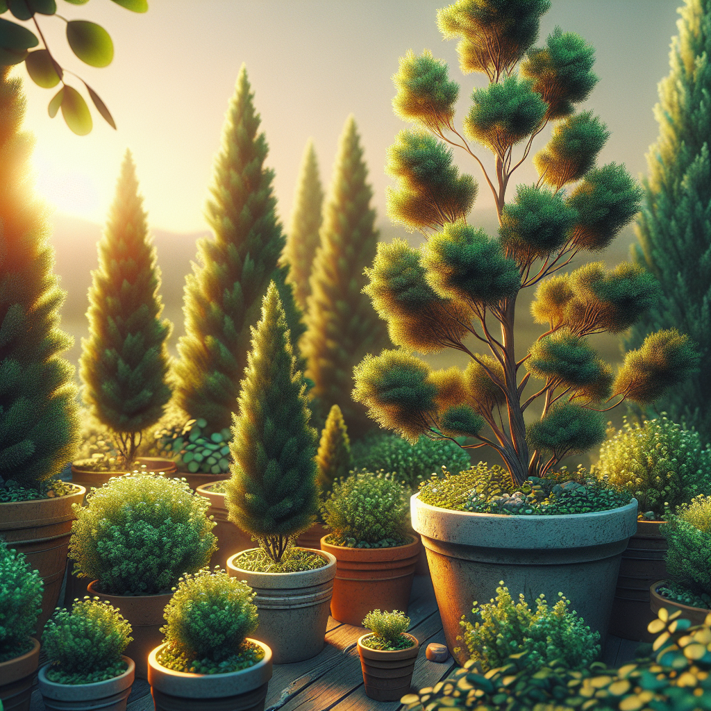 Cultivating Juniper in Pots for Vibrant Landscapes