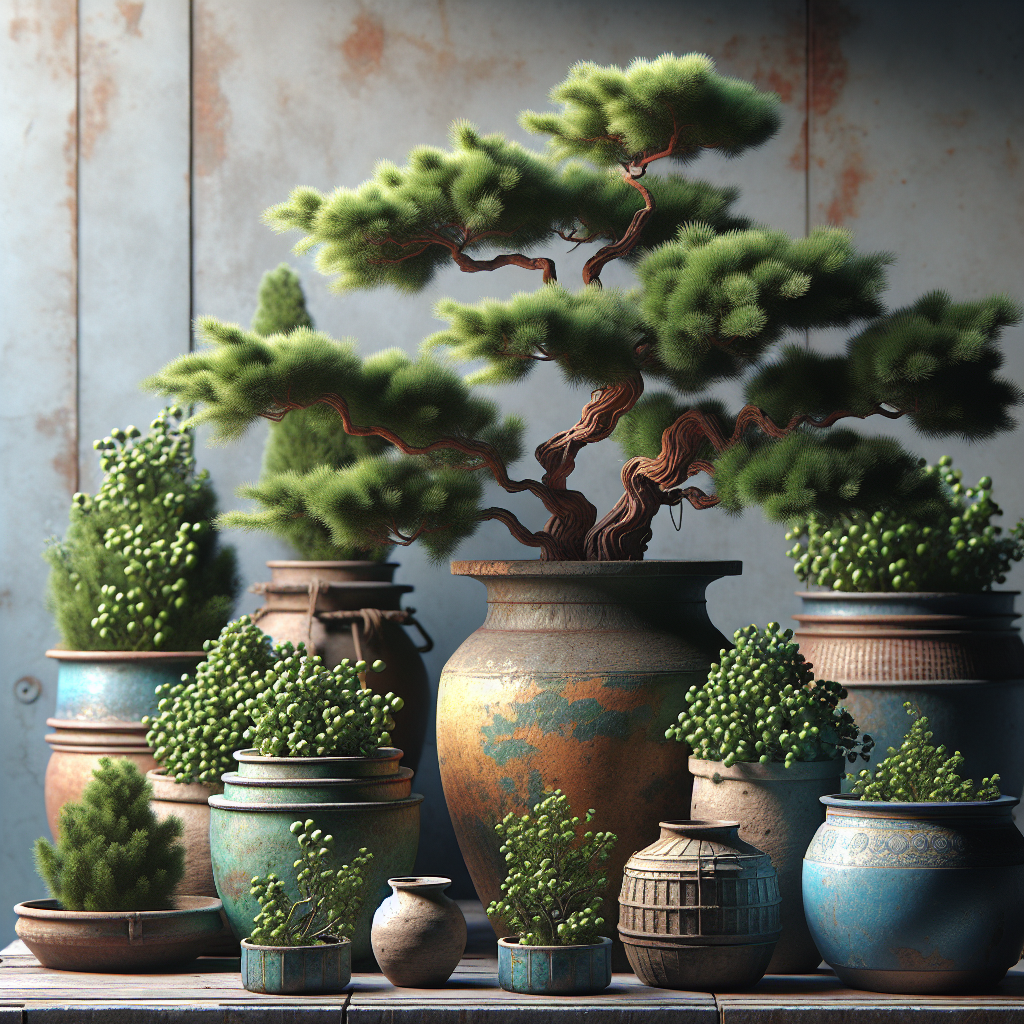 Discover the Beauty of Junipers in Containers