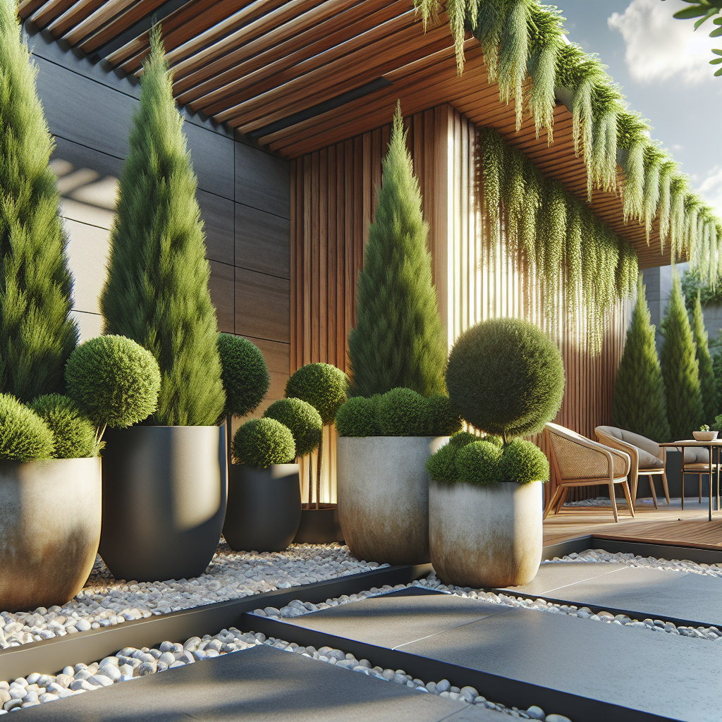 Enhance Your Outdoor Space with Juniper in Containers