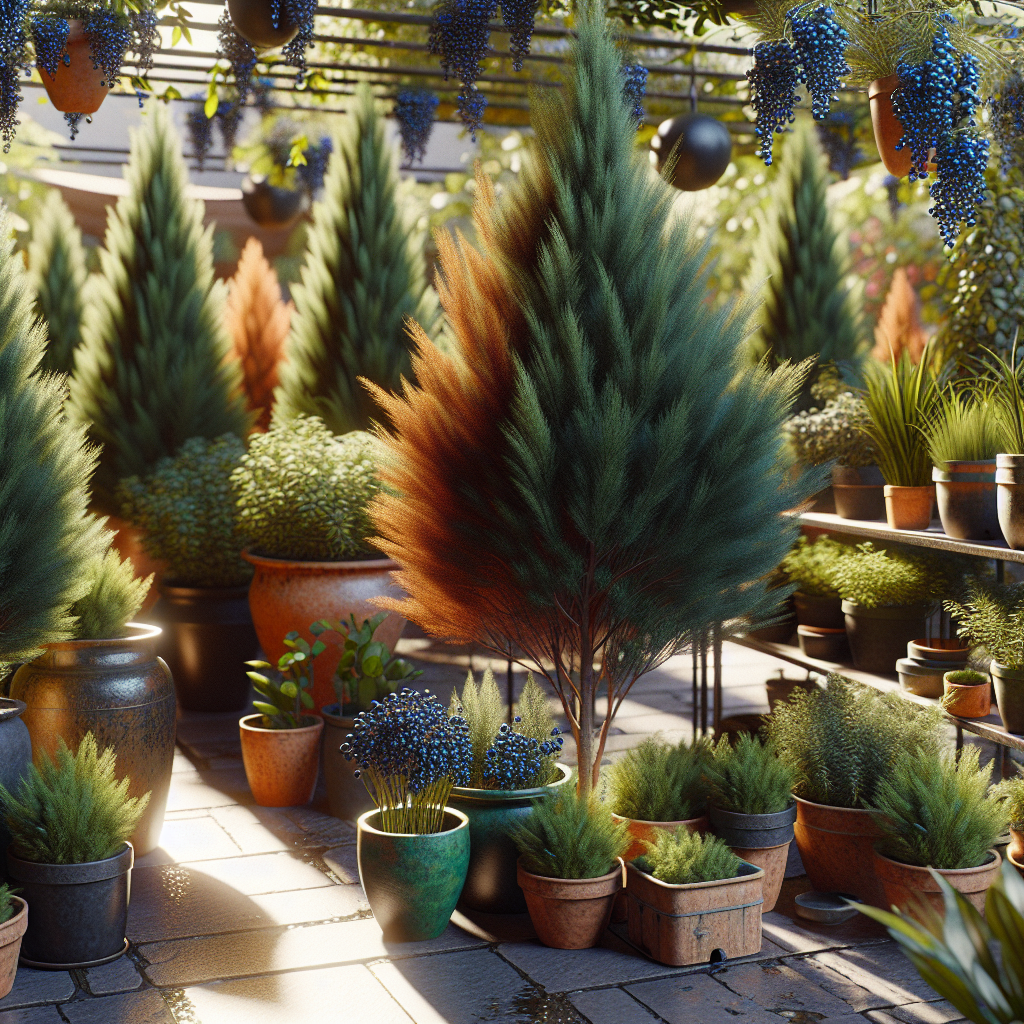 Enhance Your Outdoor Spaces with Juniper Plants in Containers