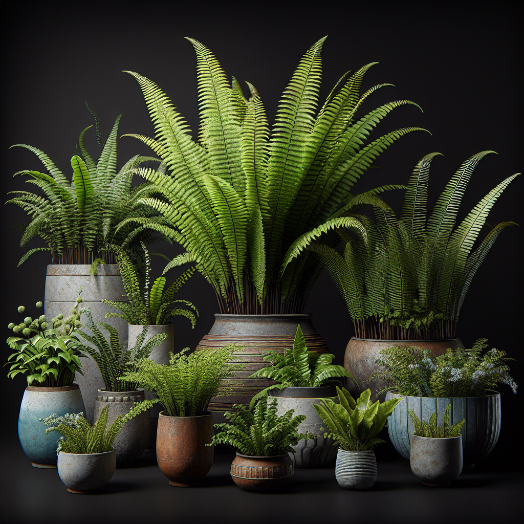 Ferns on the Go: Container Ideas for Growing Ferns