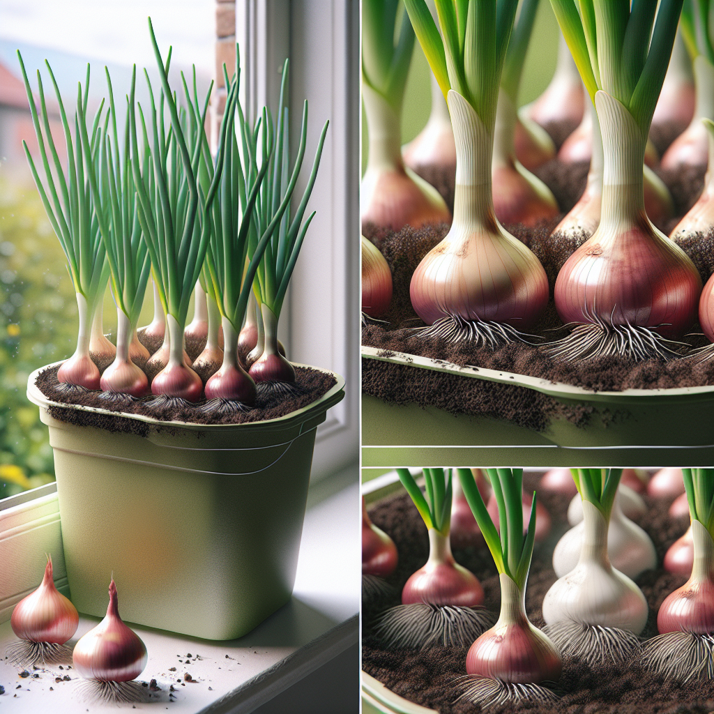 Growing Onions in Containers: A Space-Saving Gardening Idea