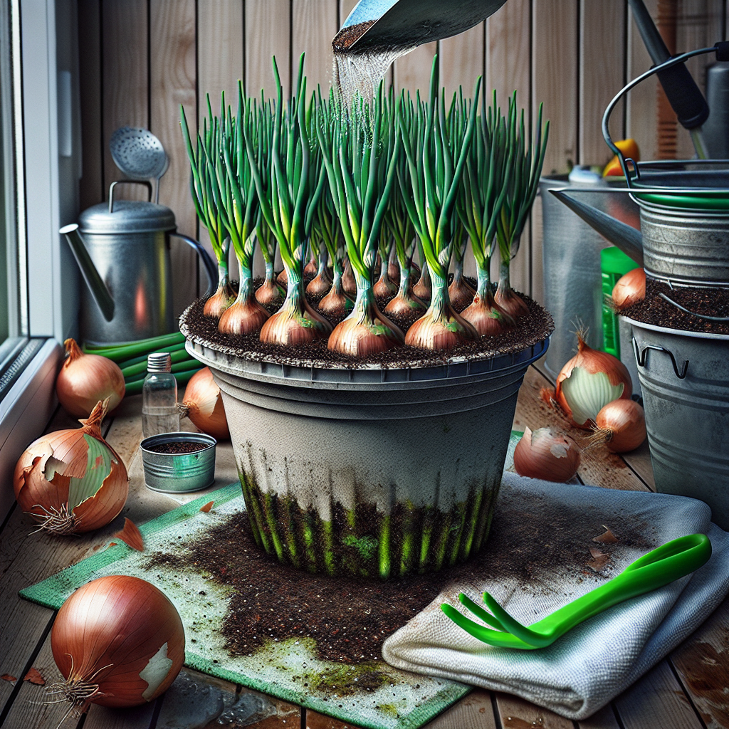 Growing Onions in Containers: A Space-Saving Gardening Solution