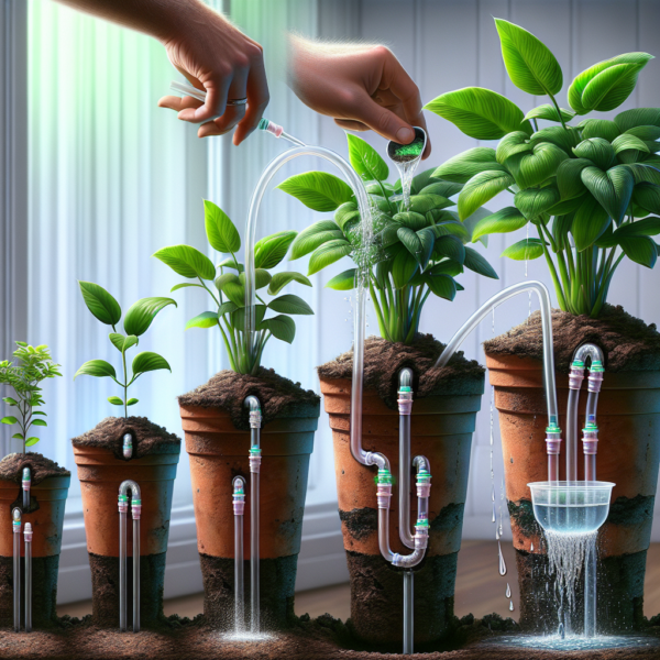 How to Convert Your Potted Plants to a Slow Drip Watering System