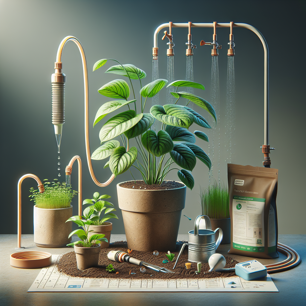 How to Use Slow Drip Systems for Indoor Plants