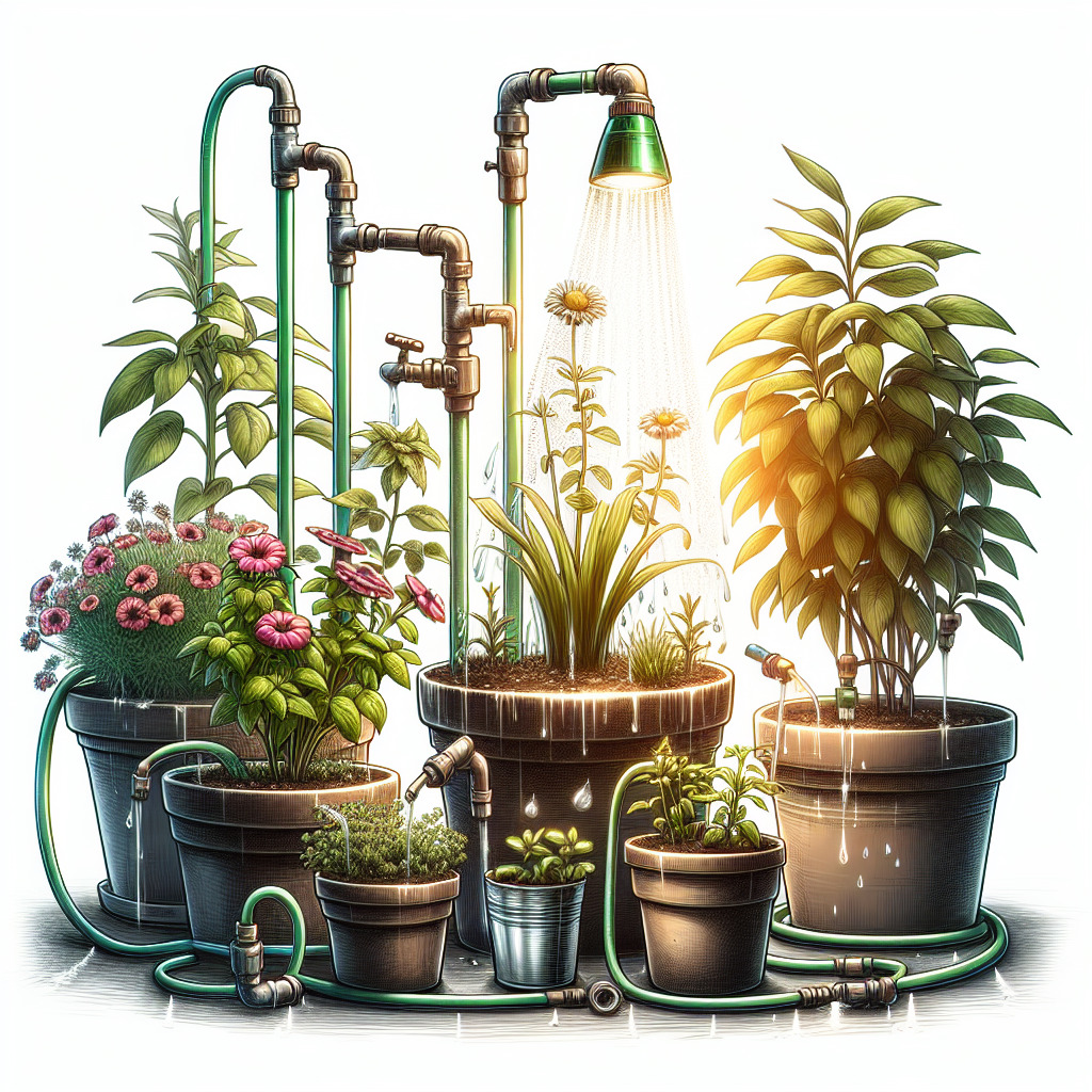 Maximizing Plant Growth with Slow Drip Irrigation for Pots