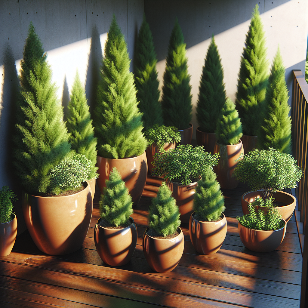 Maximizing Your Space with Juniper Plants in Pots