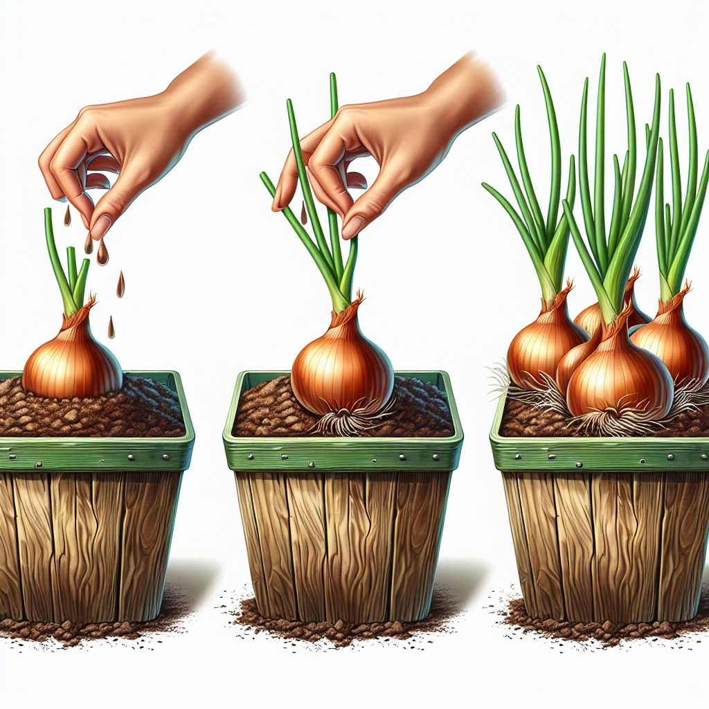 Onions in Containers: From Planting to Harvest