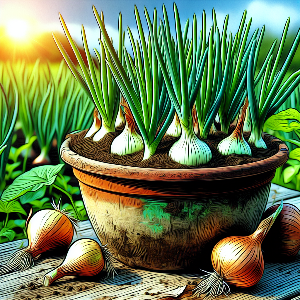 Onions in Containers: Sunlight, Watering, and Fertilization Tips