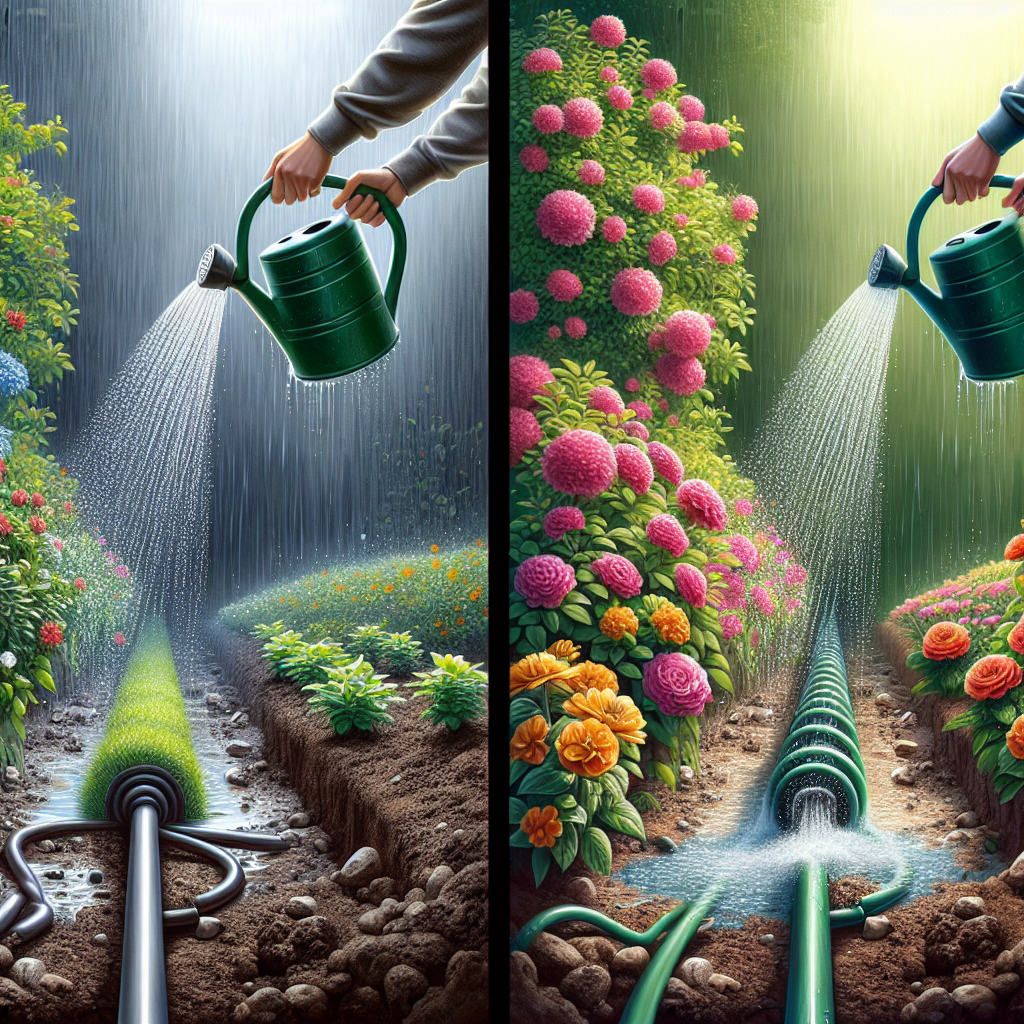 Slow Drip vs. Traditional Watering: What's Best for Your Garden?