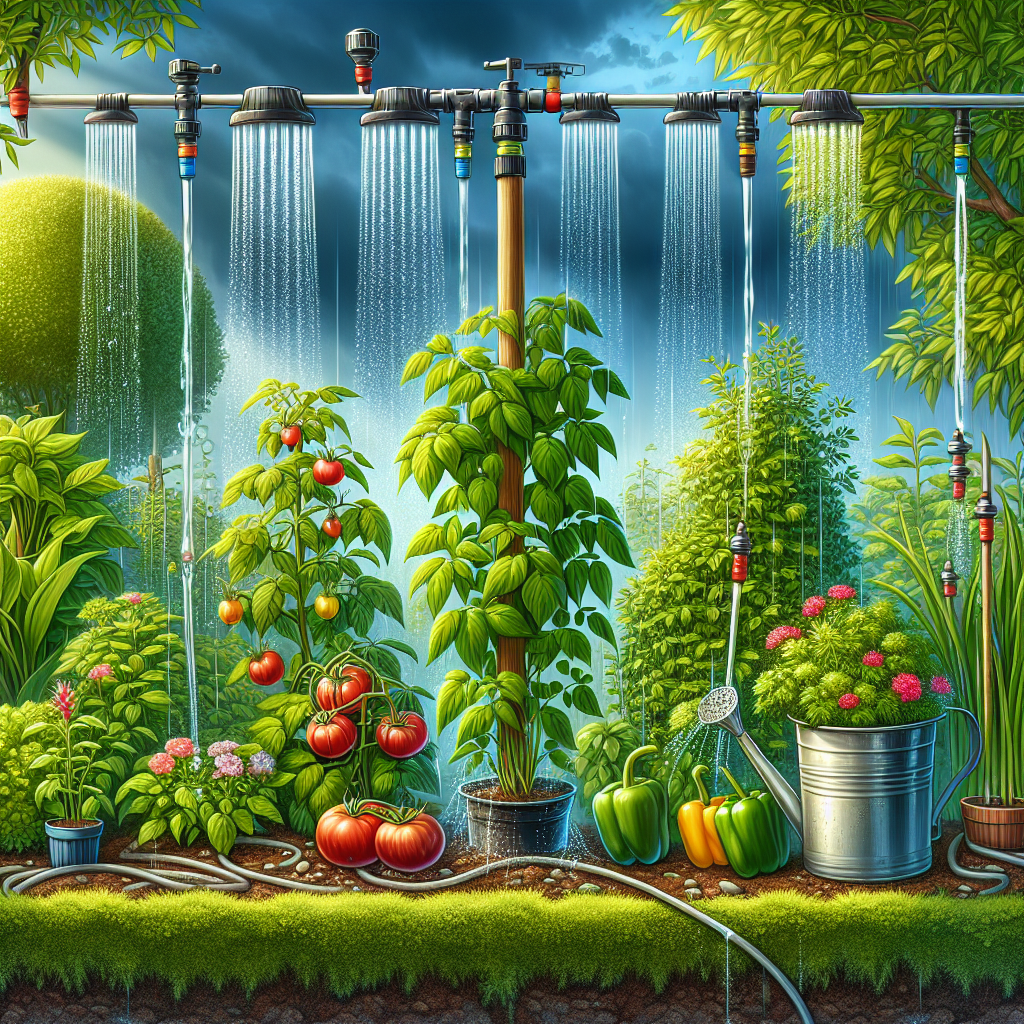 The Advantages of Using a Slow Drip Watering System