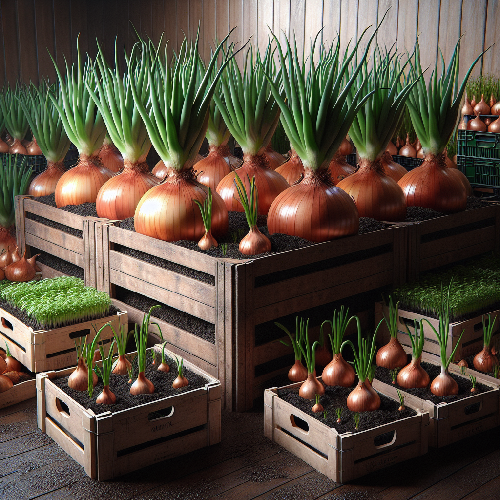 The Secret to Big, Healthy Onions in Containers