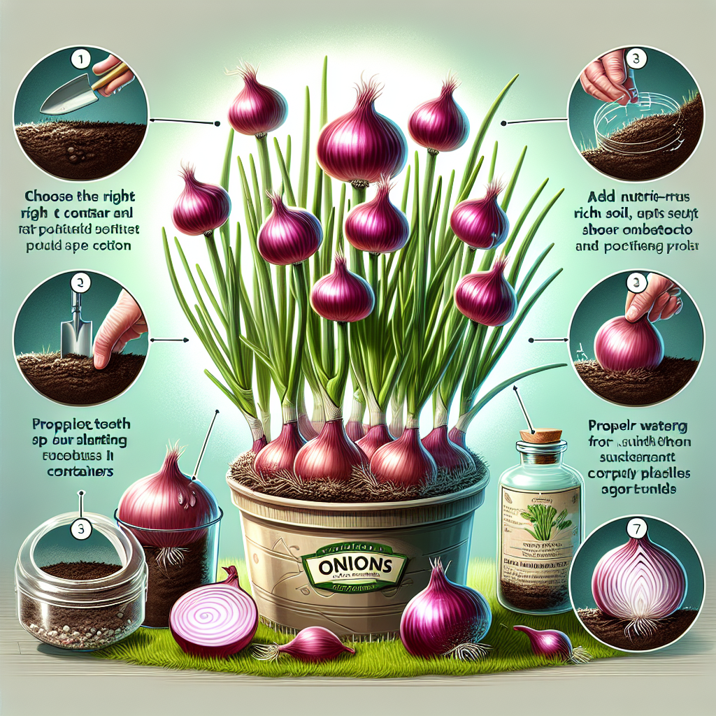 Tips for Successful Onion Plant Care in Containers