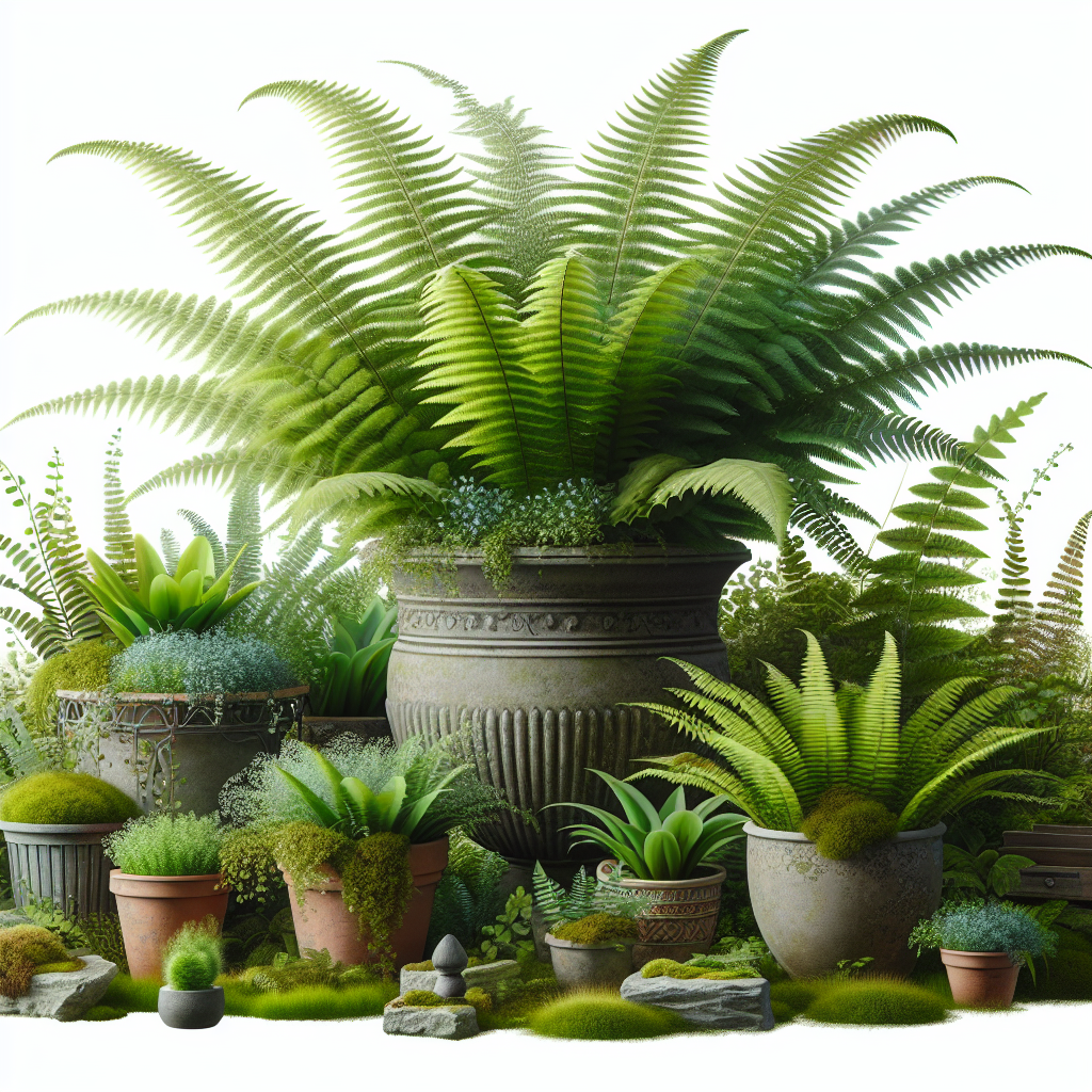 Transform Your Garden with Beautiful Ferns in Containers