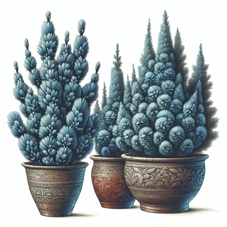 All About Blue Point Junipers in Pots Enjoy Container Gardening
