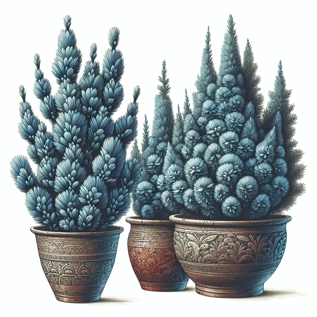 All About Blue Point Junipers in Pots
