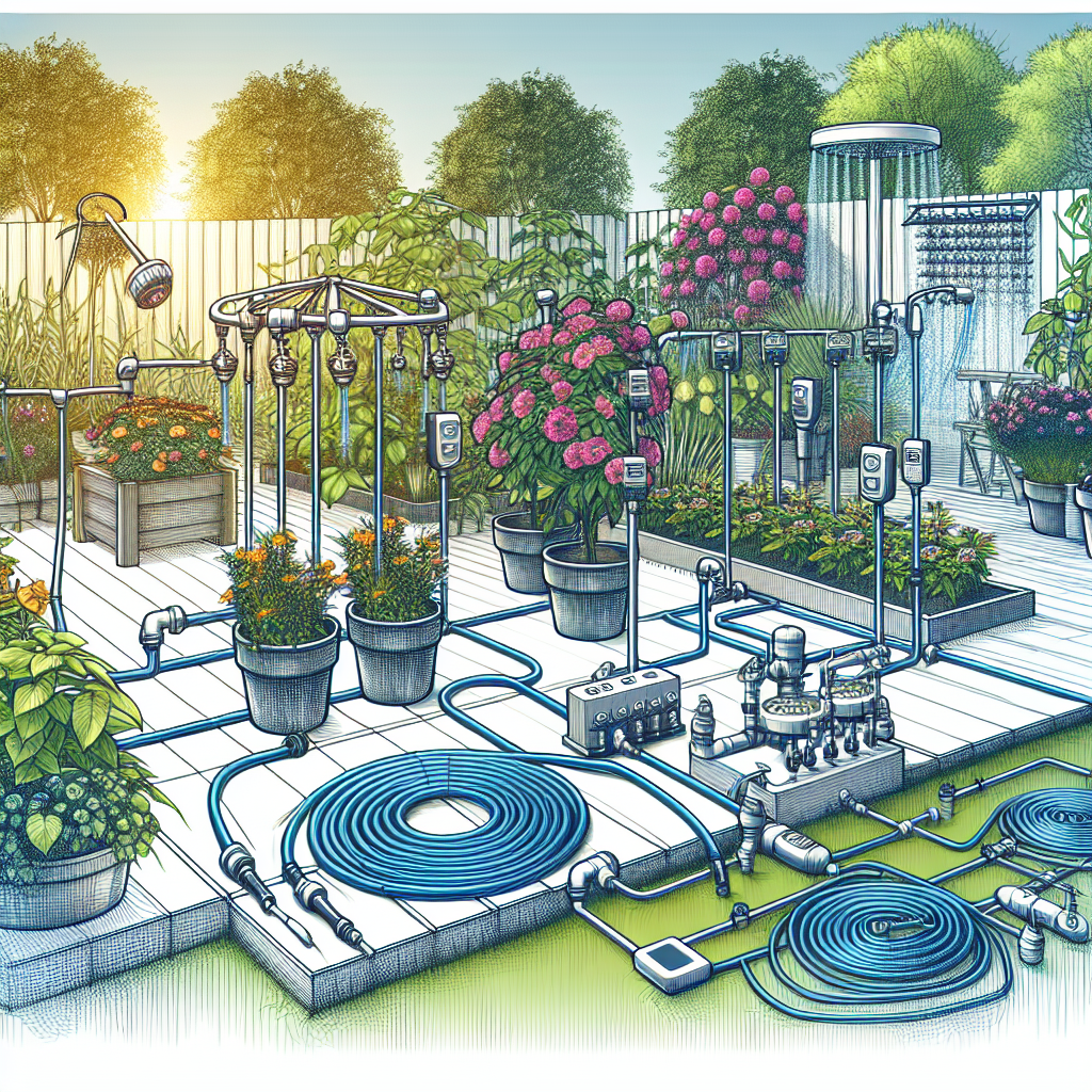 Automated Watering Systems for the Busy Gardener