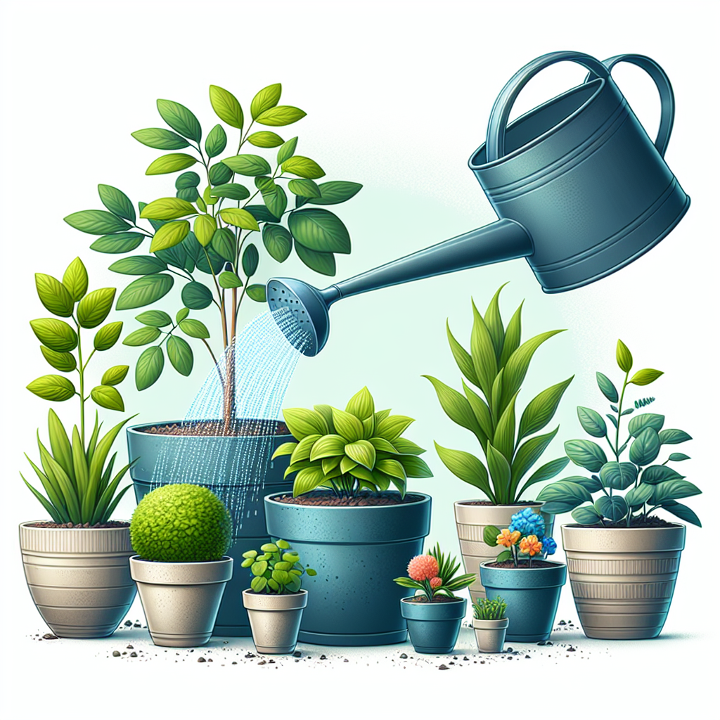 Best Practices for Watering Plants in Pots