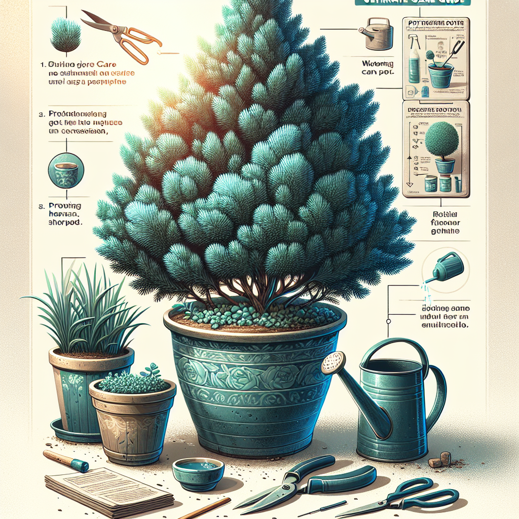 Blue Point Juniper: The Ultimate Care Guide for Pot Success