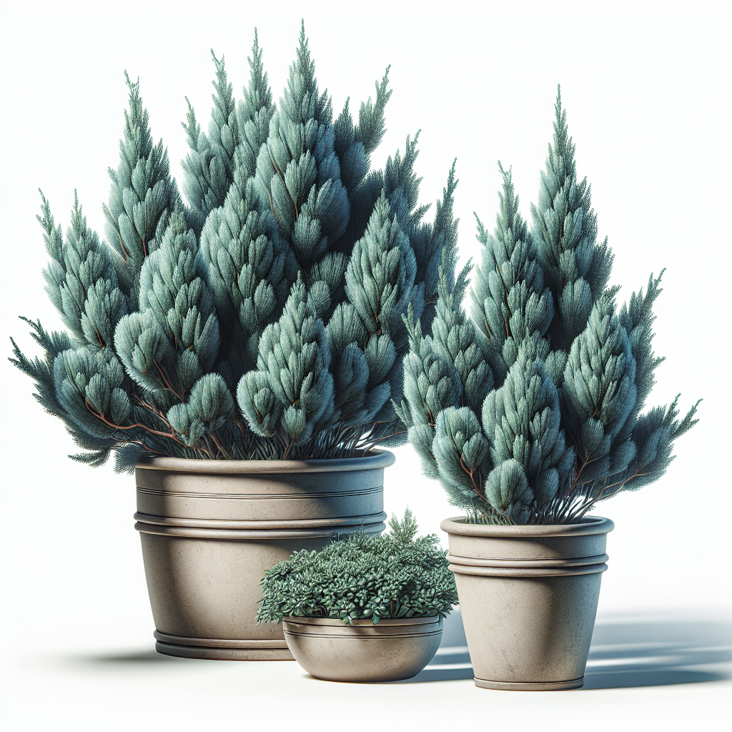 Blue Point Junipers: Elevate Your Container Gardening Game