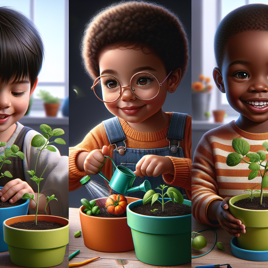 Container Gardening for Kids: Educational Projects for Young Gardeners