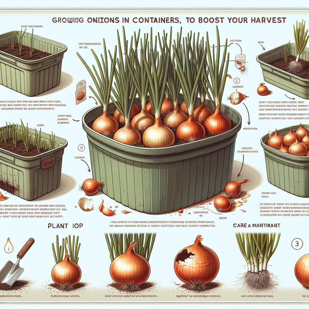 Easy Guide to Growing Onions in Containers: Boost Your Harvest