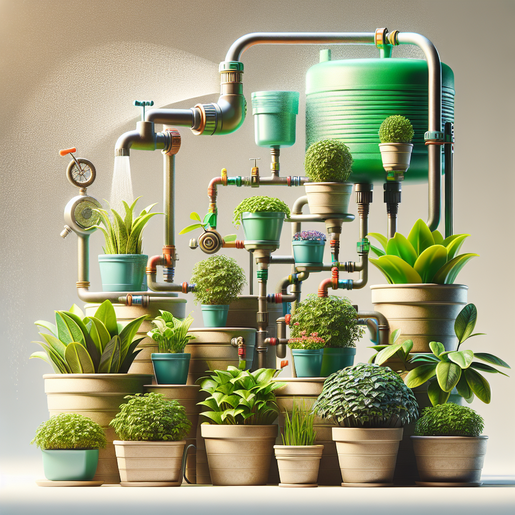 Efficient Watering Solutions for Container Plants