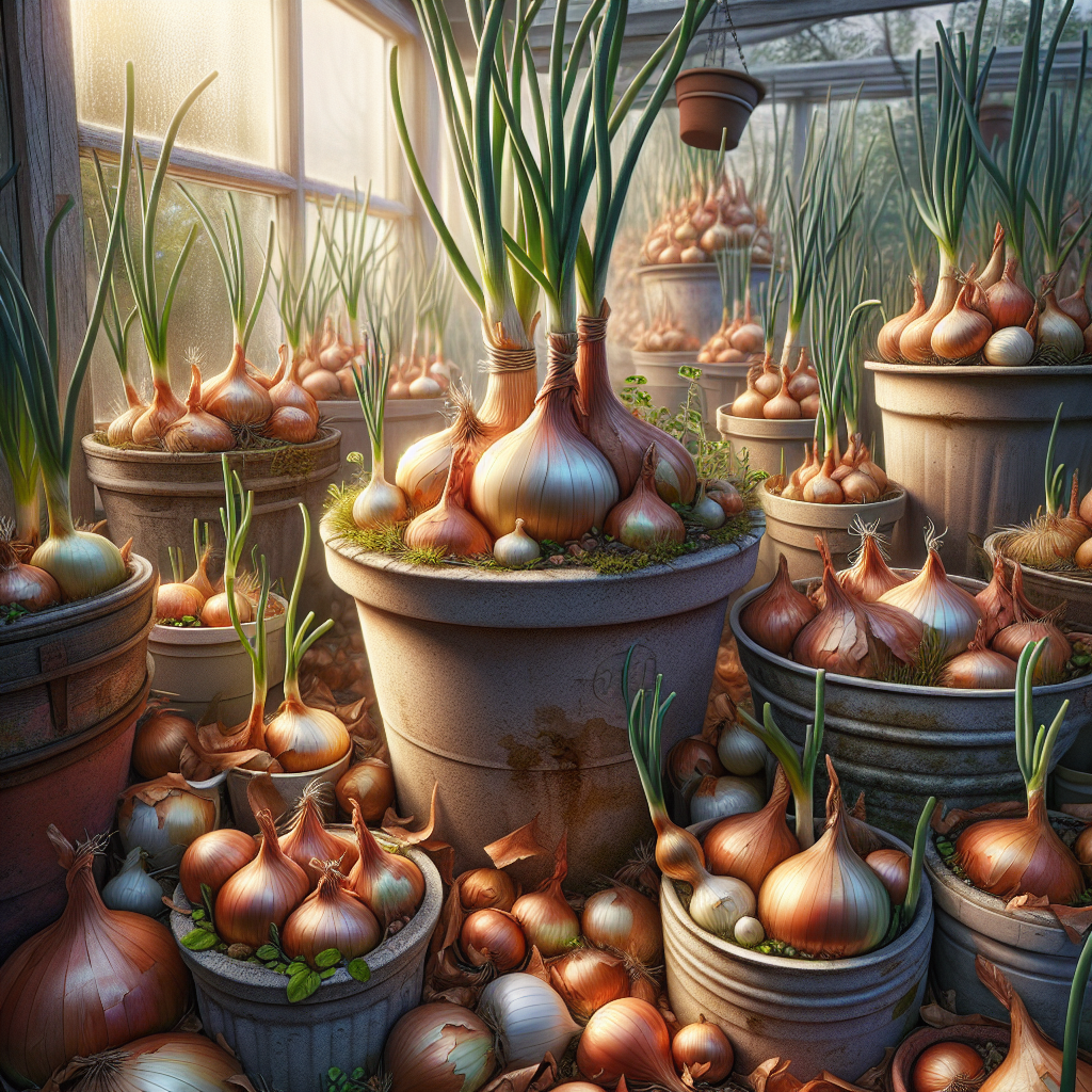 Exploring the World of Container Gardening with Onions