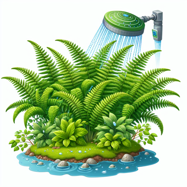 Growing Healthy Ferns with the Right Watering System Enjoy Container