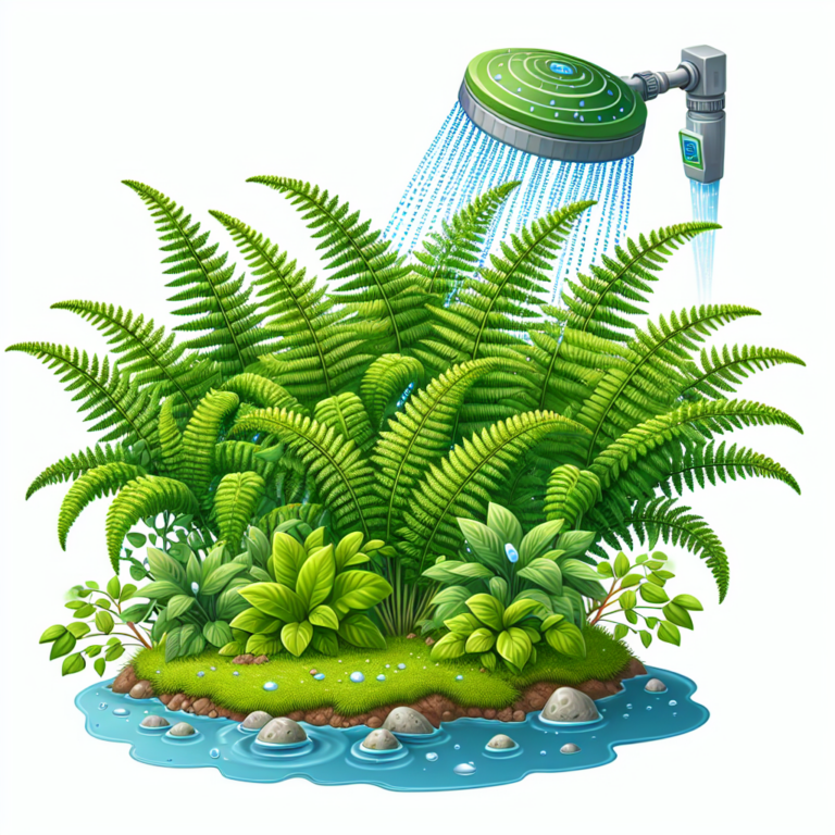 Growing Healthy Ferns with the Right Watering System Enjoy Container