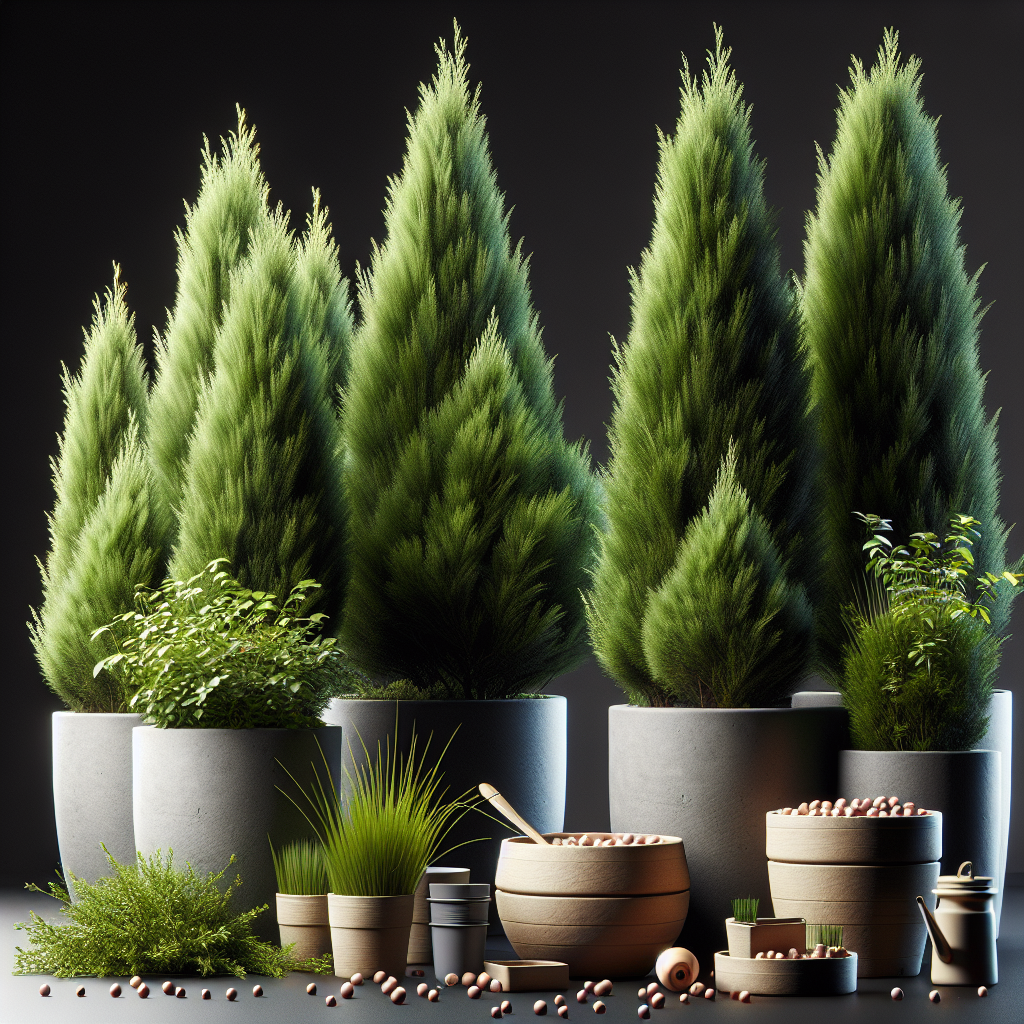 Growing Junipers effectively within the confines of containers