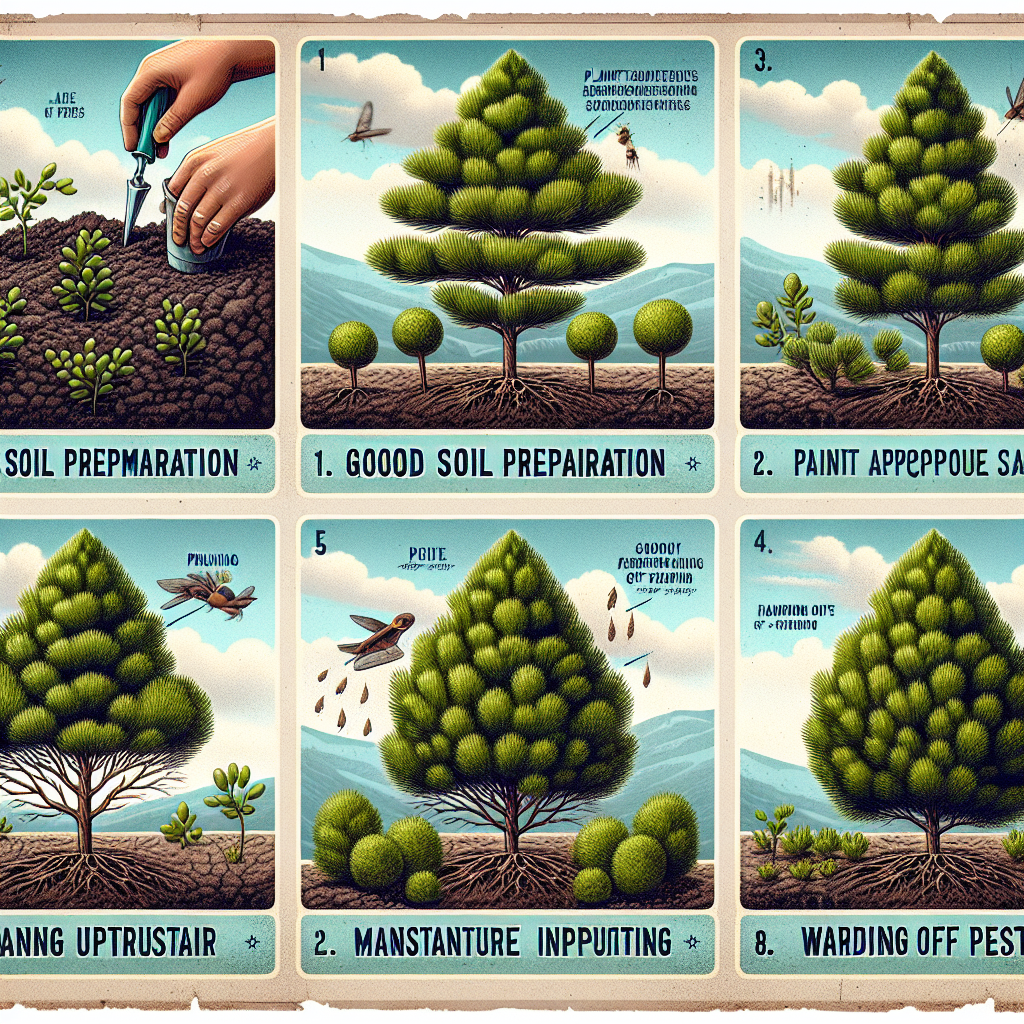 How to Grow Healthy Blue Point Junipers