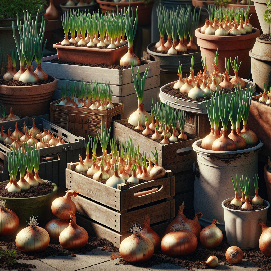 Innovative Ways to Grow Onions in Containers